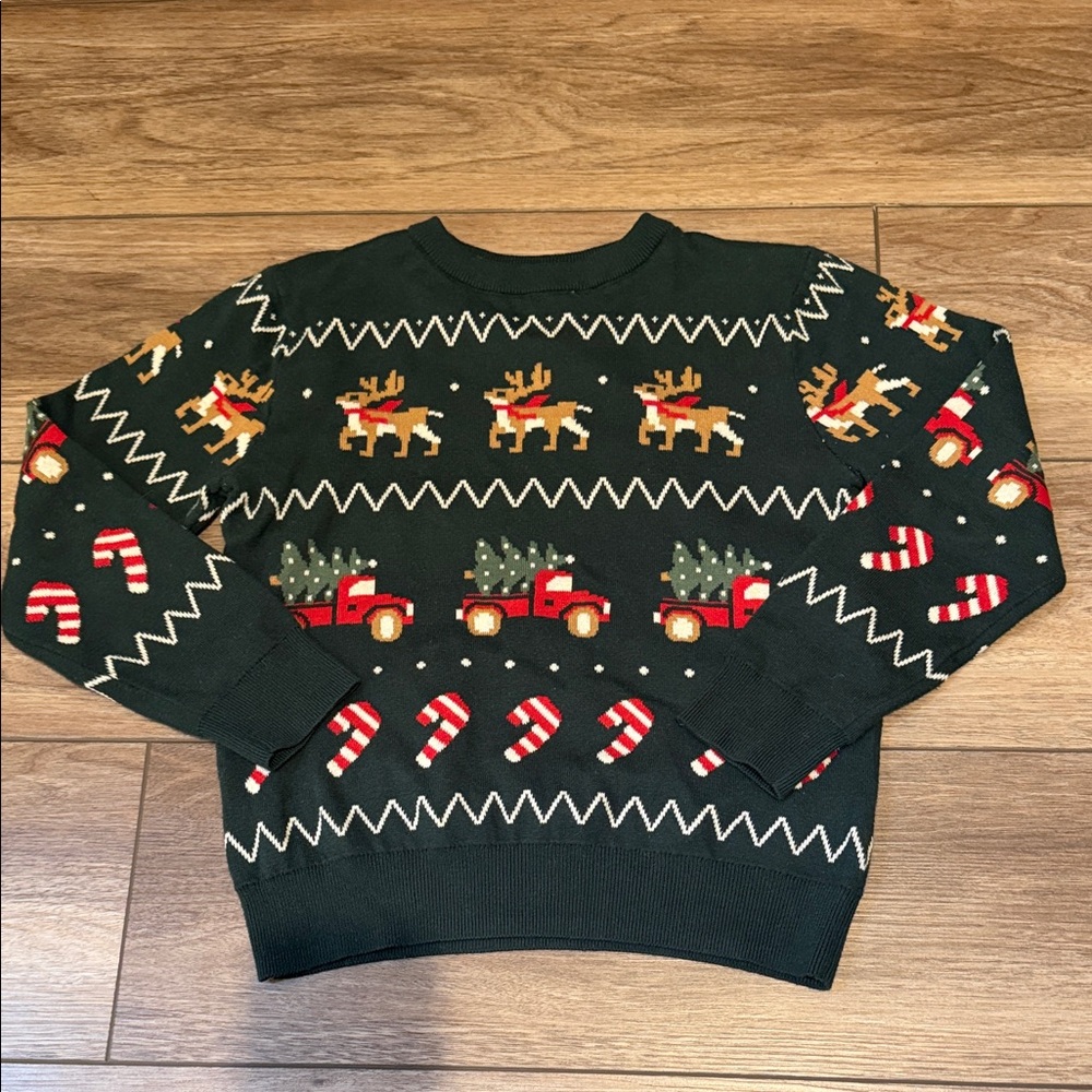 H&M Festive Sweater boys size 6/7